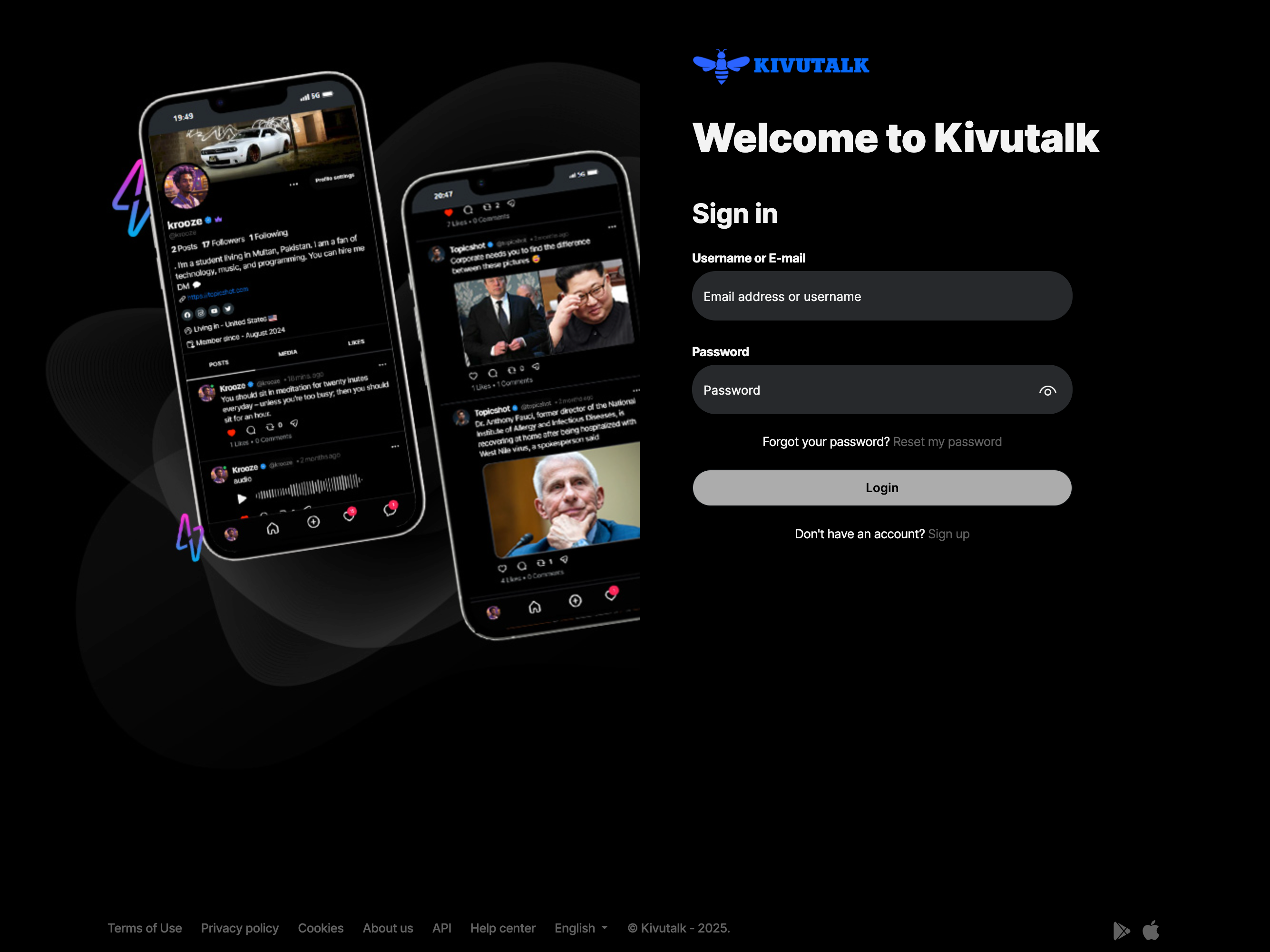 Kivutalk